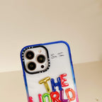 Protective Apple iPhone Back Cover - Designer Transparent Case for iPhone 14 Pro Max - Style 3