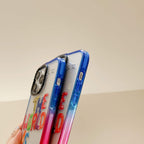 Protective Apple iPhone Back Cover - Designer Transparent Case for iPhone 14 Pro Max - Style 2