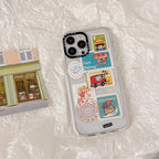 Protective Apple iPhone Back Cover - Designer Transparent Case for iPhone 14 Pro Max - Style 2