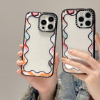 Protective Apple iPhone Back Cover - Designer Transparent Case for iPhone 14 Pro Max - Style 3