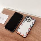 Protective Apple iPhone Back Cover - Designer Transparent Case for iPhone 14 Pro Max - Style 5