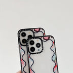 Protective Apple iPhone Back Cover - Designer Transparent Case for iPhone 14 Pro Max - Style 4