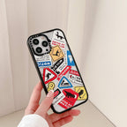 Protective Apple iPhone Back Cover - Designer Transparent Case for iPhone 14 Pro - Style 2