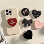 Bow Heart Gripper Phone Holder Bracket Mobile Case by CoverMeUp