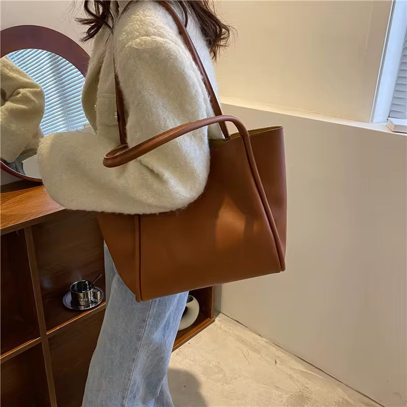 Timeless Classic Leather Tote Bag Mobile Case by CoverMeUp - Style 2
