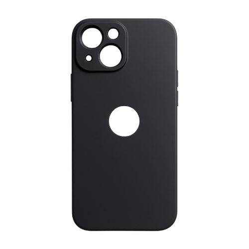Slim Soft Silicone Back Case for iPhone Black Cat