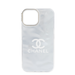 iPhone Shine Brand Printed Protection Case Silver