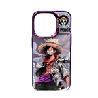 Protective Apple iPhone Back Cover - One Piece Luffy Smiles Anime Case for iPhone