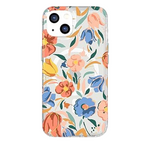 Protective Apple iPhone Back Cover - Floral Flower Case Magsafe for iPhone 14 Pro