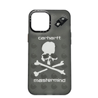 Protective Apple iPhone Back Cover - Hot Print Skull Design Logo Case for iPhone Protective Silicone Shockproof Back Cover - Style 2