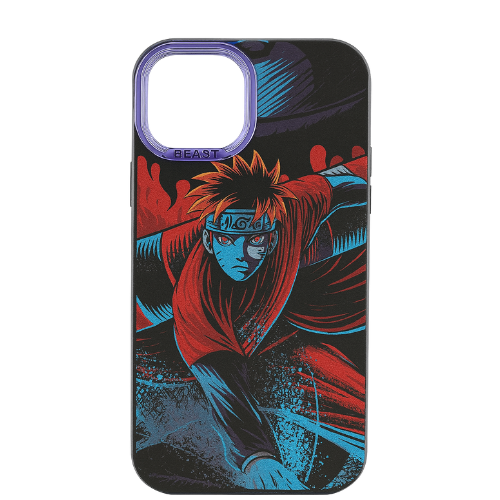 Anime-Inspired Ninja Warrior iPhone Case – Matte Finish & Soft TPU