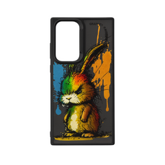 High Print Animal Side GRIP Matte Case for Samsung Galaxy S23 ULTRA