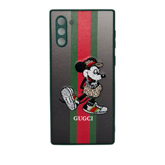 3D Embroidery Leather Back Case Compatible with Samsung Galaxy S20
