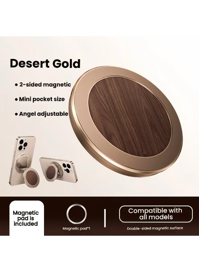 MagWood Dual-Side Magnetic Ring Stand Mobile Case by CoverMeUp - Style 14