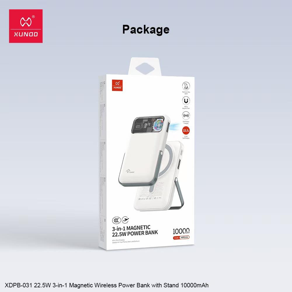 PowerNest 3-in-1 MagSafe Stand Power Bank