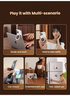 MagWood Dual-Side Magnetic Ring Stand Mobile Case by CoverMeUp - Style 9