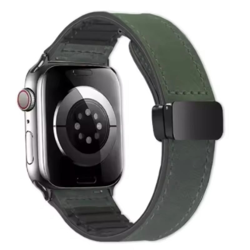 LuxeStrap Leather Apple Watch Band
