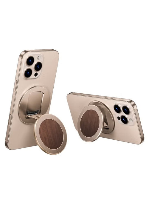MagWood Dual-Side Magnetic Ring Stand Mobile Case by CoverMeUp