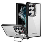 Samsung Galaxy S24 Ultra Camera Metal Stand Shockproof Case Mobile Case by CoverMeUp