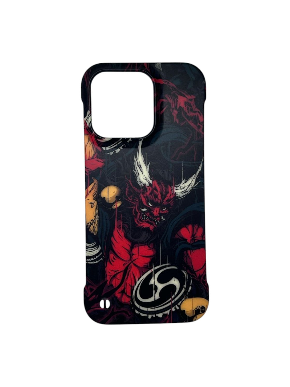 Japanese Samurai Oni Demon High-Print Case for iPhone