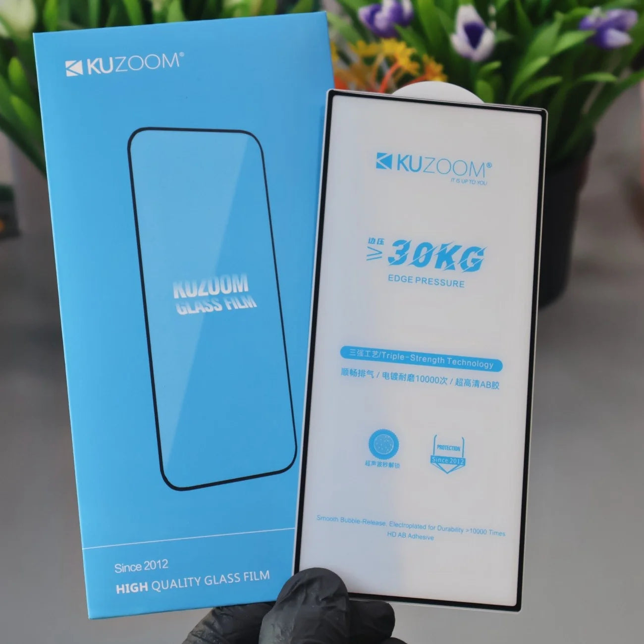 KUZOOM HD Ultra Clear Tempered Glass-Samsung Galaxy Z Fold 8 Series