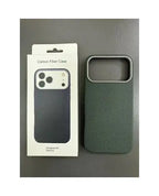 Protective Apple iPhone Back Cover - Kevlar Carbon Fiber Texture Slim Magsafe Case For iPhone 17 Series - Style 4