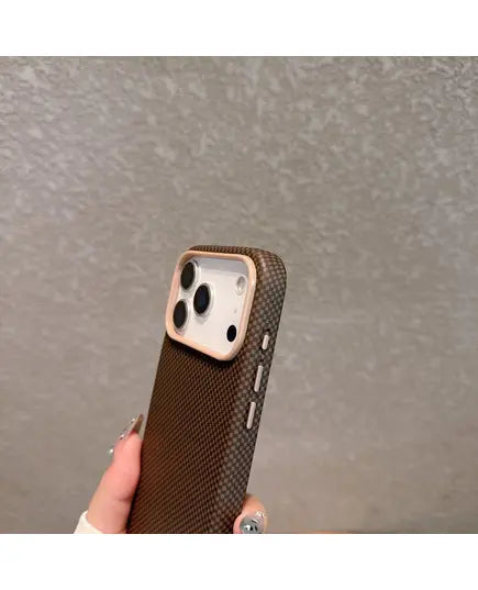 Kevlar Carbon Fiber Texture Slim Magsafe Case For iPhone 17 Series