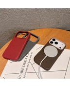 Protective Apple iPhone Back Cover - Kevlar Carbon Fiber Texture Slim Magsafe Case For iPhone 17 Series - Style 6