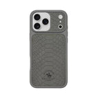 Protective Apple iPhone Back Cover - Santa Barbara Polo Raquet Club KNIGHT Series for iPhone 17 Pro (GREY)