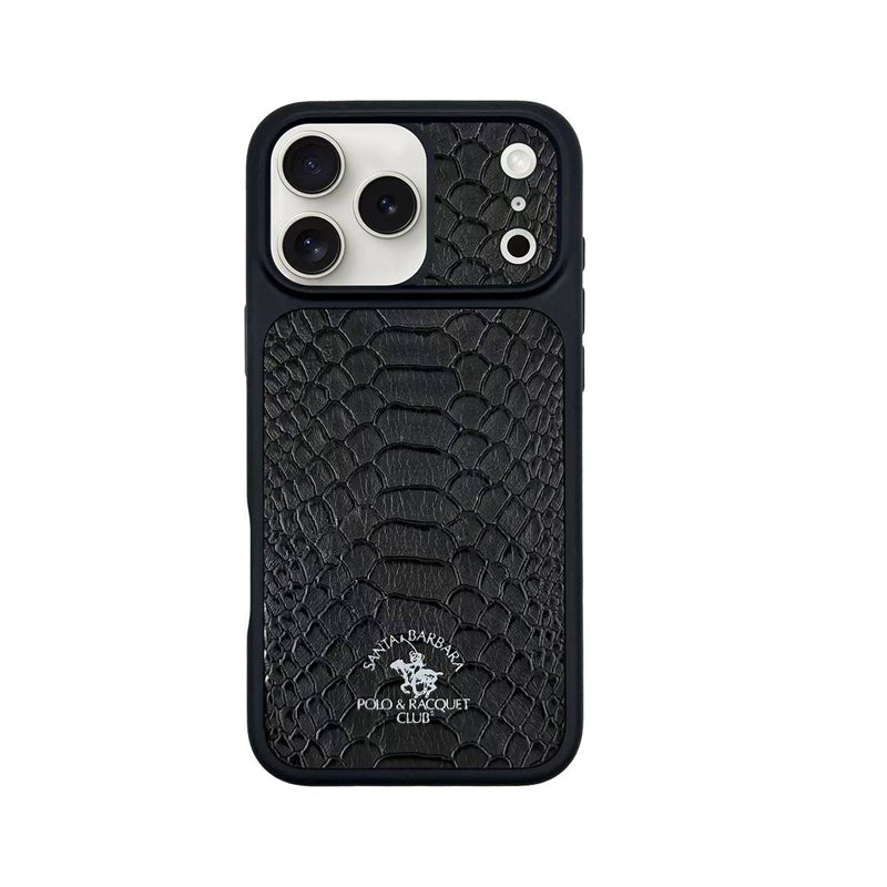 Santa Barbara Polo Raquet Club KNIGHT Series for iPhone 17 Pro Max / 18 Pro Max (BLACK)