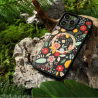 Protective Apple iPhone Back Cover - Kutis Floral Bloom MagSafe Phone Case – Nature-Inspired Glossy iPhone Cover - Style 2