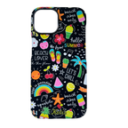 Protective Apple iPhone Back Cover - Kutis Summer Vibes Phone Case – Glossy Beach Theme iPhone Cover