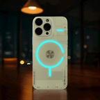 Protective Apple iPhone Back Cover - LED Glow MagSafe Case - iPhone