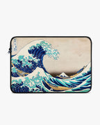 The Great Wave off Kanagawa [Katsushika Hokusai] MacBook / Laptop-Sleeve Mobile Case by CoverMeUp - Style 2