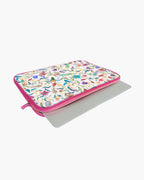 Peacock Feathers in the Garden MacBook / Laptop-Sleeve Mobile Case by CoverMeUp - Style 35