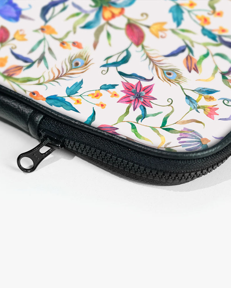 Peacock Feathers in the Garden MacBook / Laptop-Sleeve Mobile Case by CoverMeUp - Style 66