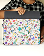 Peacock Feathers in the Garden MacBook / Laptop-Sleeve Mobile Case by CoverMeUp - Style 72