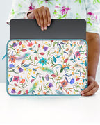 Peacock Feathers in the Garden MacBook / Laptop-Sleeve Mobile Case by CoverMeUp - Style 79