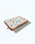 Peacock Feathers in the Garden MacBook / Laptop-Sleeve Mobile Case by CoverMeUp - Style 105