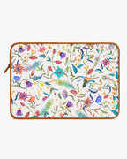 Peacock Feathers in the Garden MacBook / Laptop-Sleeve Mobile Case by CoverMeUp - Style 15