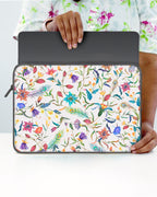 Peacock Feathers in the Garden MacBook / Laptop-Sleeve Mobile Case by CoverMeUp - Style 135