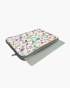 Peacock Feathers in the Garden MacBook / Laptop-Sleeve Mobile Case by CoverMeUp - Style 147
