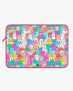 Kawaii Kitty MacBook / Laptop-Sleeve Mobile Case by CoverMeUp - Style 3