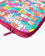 Kawaii Kitty MacBook / Laptop-Sleeve Mobile Case by CoverMeUp - Style 34