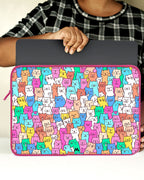Kawaii Kitty MacBook / Laptop-Sleeve Mobile Case by CoverMeUp - Style 40
