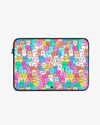 Kawaii Kitty MacBook / Laptop-Sleeve Mobile Case by CoverMeUp - Style 44