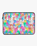 Kawaii Kitty MacBook / Laptop-Sleeve Mobile Case by CoverMeUp - Style 7