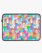 Kawaii Kitty MacBook / Laptop-Sleeve Mobile Case by CoverMeUp - Style 8