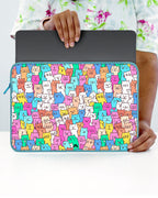 Kawaii Kitty MacBook / Laptop-Sleeve Mobile Case by CoverMeUp - Style 75