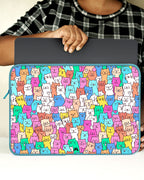 Kawaii Kitty MacBook / Laptop-Sleeve Mobile Case by CoverMeUp - Style 89